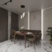 Штора NEODECO Димаут 200х285 см нюдовая
