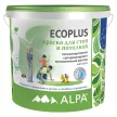 Краска моющаяся латексная ALPA Ecoplus белая (база А) 9 л