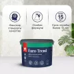 Краска для обоев и стен акриловая TIKKIVALA Euro Trend белая (база А) 2,7 л