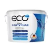 Краска фактурная акриловая 9 кг белая ECO