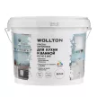 Краска для кухни и ванной акриловая WOLLTON Kuche&Bad белая (база 1) 3 л