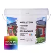 Краска фасадная латексная WOLLTON Fassaden прозрачная (база 3) 10 л