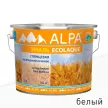 Эмаль акриловая ALPA Ecolaque глянцевая белая (база A) 2,5 л