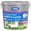 Эмаль акриловая Текс Профи белая глянцевая 2,7 л