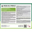 Масло для террас и садовой мебели 0,9 л палисандр Wood Oil Terraсe dufa