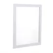 Зеркало в раме 60х80 см белое
