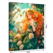Канвас Девушка 40х50 см