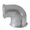 Колено для труб переходное Gebo 3/4"x1/2" оцинкованное