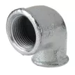 Колено для труб переходное Gebo 3/4"x1/2" оцинкованное