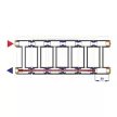 Удлинитель потока для радиатора VALTEC правый 1/2"