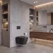 Унитаз подвесной FLUMEN DESIGN Ardennes с сиденьем с микролифтом черный