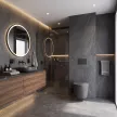 Унитаз подвесной FLUMEN DESIGN Ardennes с сиденьем с микролифтом серый