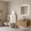 Раковина на столешницу FLUMEN DESIGN Malta Taupe бежевая