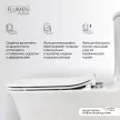 Унитаз-моноблок FLUMEN DESIGN London безободковый с сиденьем с микролифтом