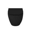 Унитаз подвесной GROSSMAN безободковый с сиденьем с микролифтом черный