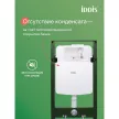 Инсталляция IDDIS Torr с унитазом, сиденьем, кнопкой графит