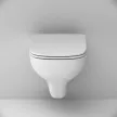 Унитаз подвесной AM.PM X-Joy S безободковый с сиденьем с микролифтом