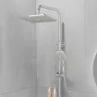 Душевая система со смесителем и верхним душем ROSSINKA RS27 20х19 см хром