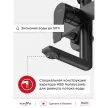 Душевая система TOKITO со смесителем для душа и верхним душем 20х20 см черный