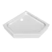 Душевой поддон FLUMEN 100х100х17 см пятиугольный