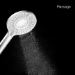 Лейка для душа Milardo Rora 4-режима хром
