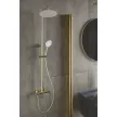 Душевая система со смесителем и верхним душем Esko Shanghai d25 см золото