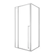 Душевое ограждение FLUMEN DESIGN Orlean 120х80х195 см прозрачное стекло профиль хром
