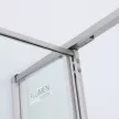 Душевое ограждение FLUMEN DESIGN Orlean 120х80х195 см прозрачное стекло профиль хром