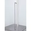 Душевое ограждение FLUMEN DESIGN Orlean 120х80х195 см прозрачное стекло профиль хром