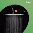 Душевая система со смесителем и верхним душем IDDIS Shelfy d25 см хром