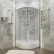 Кабина душевая 1ACReal Стандарт 100x100x228 см мозаика средний поддон