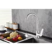 Смеситель для кухни Esko Murano с высоким изливом хром