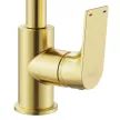 Смеситель для раковины FLUMEN DESIGN Orlean поворотный излив золото