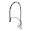 Смеситель для кухни FLUMEN Elsa с гибким изливом хром