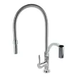 Смеситель для кухни FLUMEN Elsa с гибким изливом хром