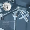 Смеситель для ванны IDDIS Acros хром