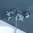 Смеситель для ванны IDDIS Acros хром