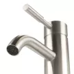 Смеситель для раковины FLUMEN Stahl нержавеющая сталь