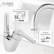 Смеситель для кухни FLUMEN DESIGN Orlean хром
