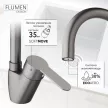 Смеситель для кухни FLUMEN DESIGN Orlean графит