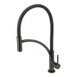 Смеситель для кухни FLUMEN DESIGN Elsa с гибким изливом графит