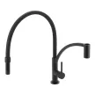 Смеситель для кухни FLUMEN DESIGN Elsa с гибким изливом черный