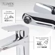 Смеситель для раковины FLUMEN DESIGN Rimini хром