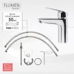 Смеситель для раковины FLUMEN DESIGN Rimini хром