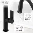 Смеситель для кухни FLUMEN DESIGN Rimini черный