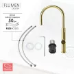Смеситель для кухни FLUMEN DESIGN Rimini Ti-Gold золото