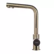Смеситель для кухни FLUMEN Fulda с подключением фильтра бронза