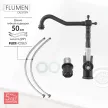 Смеситель для кухни FLUMEN DESIGN Mosel черный