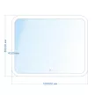 Зеркало Silver Mirrors Стив TX 100х80 см с подсветкой