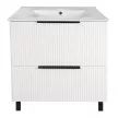 Тумба без раковины FLUMEN DESIGN Valencia 60 см напольная белая
